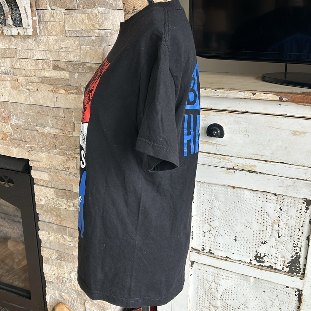 Harley Davidson Sturgis Black Hills 2019 red white blue black crewneck tshirt - Picture 6 of 16